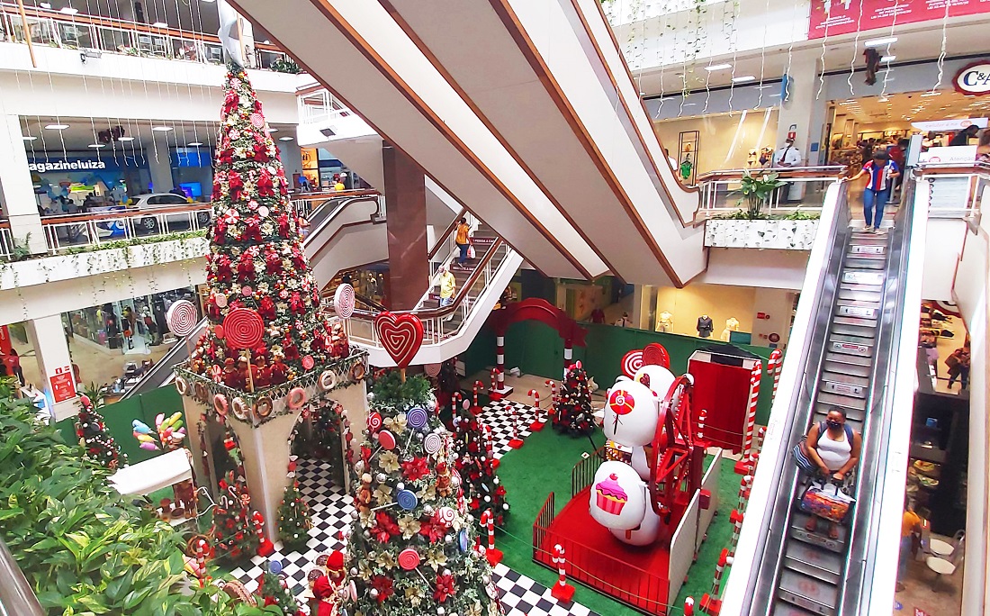 Doce Natal: Shopping Piedade inaugura decoração natalina