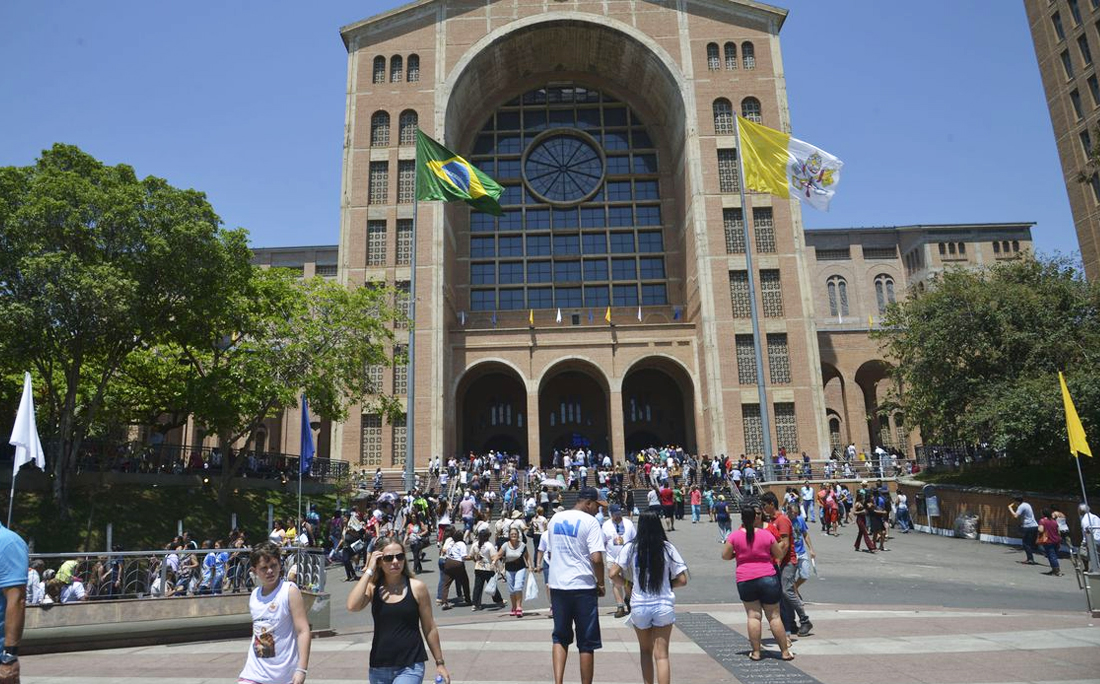 Na pandemia, celebrações na Basílica de Aparecida têm nova dinâmica