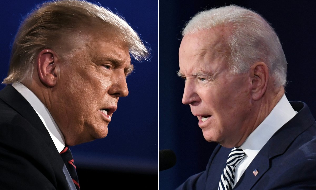 Em tom ameno, Trump e Biden fazem ataques mútuos sobre honestidade