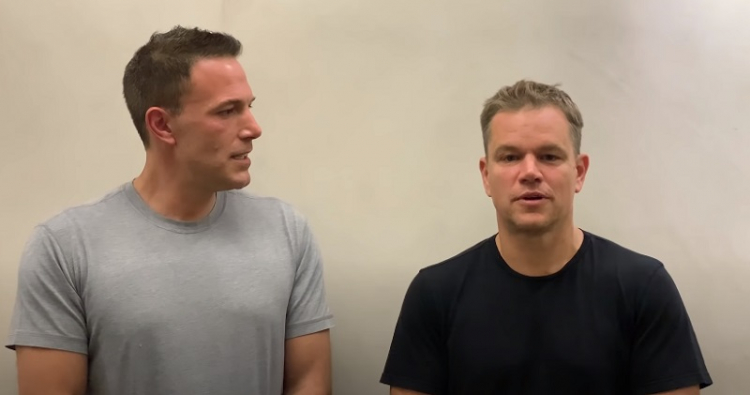 Matt Damon tira sarro de Ben Affleck por causa de Batman em vídeo