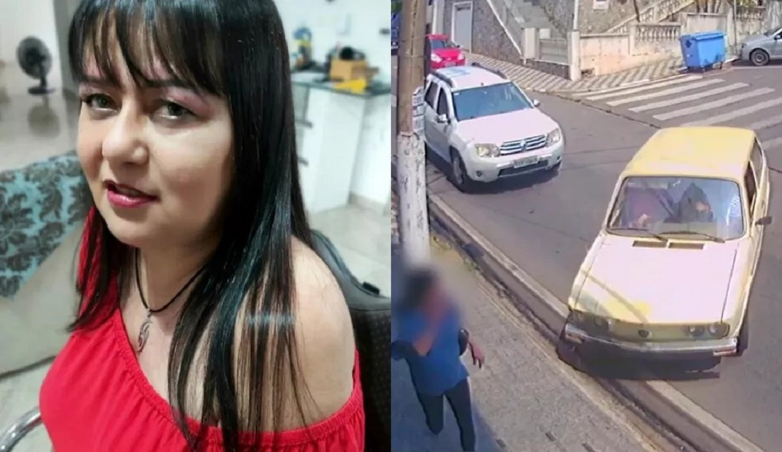 Mulher escapa da morte por um triz enquanto ia a banco fazer prova de vida