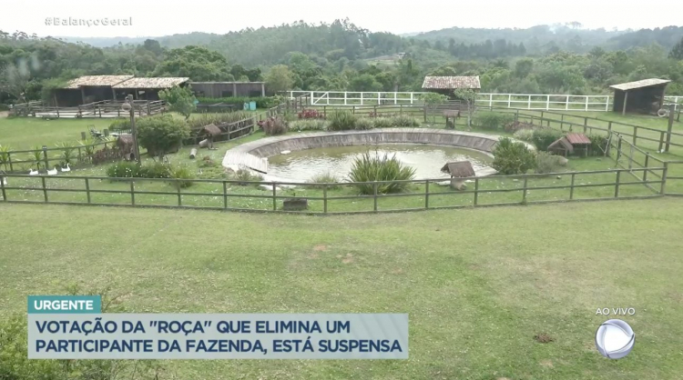 A Fazenda 12: Votação da roça está suspensa