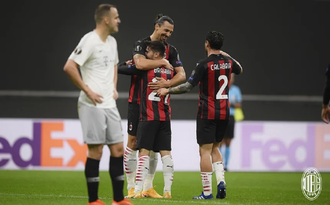 Ibrahimovic perde pênalti, mas Milan vence Sparta Praga por 3×0