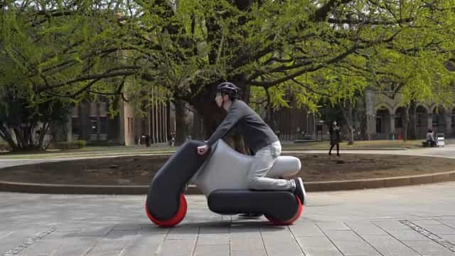 Motos insufláveis podem vir a mudar a mobilidade pessoal