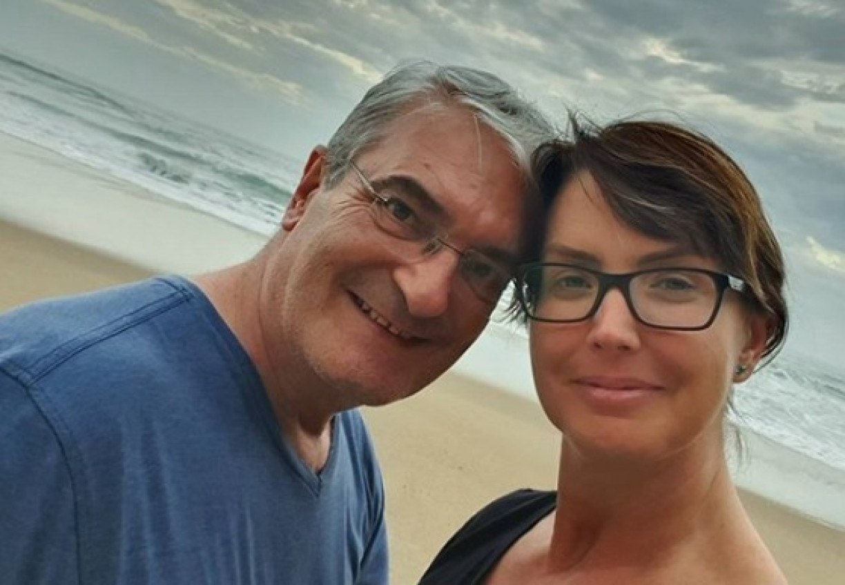 Alessandra Scatena diz que marido morto por covid falava em despedida