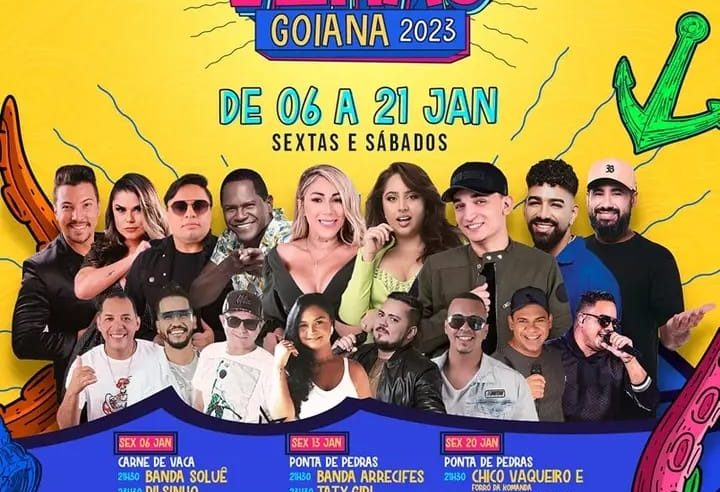 Grandes atrações e valorização da cultura local no Fest Verão Goiana