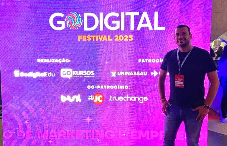 Um dos maiores comunicadores do estado de Pernambuco, prestigia a 2ª edição do GODIGITAL