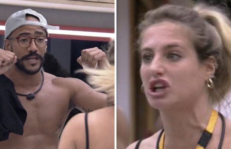 BBB23: Briga entre Ricardo e Bruna tem corte de câmeras e cancelamento de ação