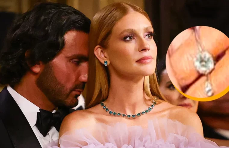 Marina Ruy Barbosa usa anel de noivado entre joias de mais de R$ 3 milhões em casamento