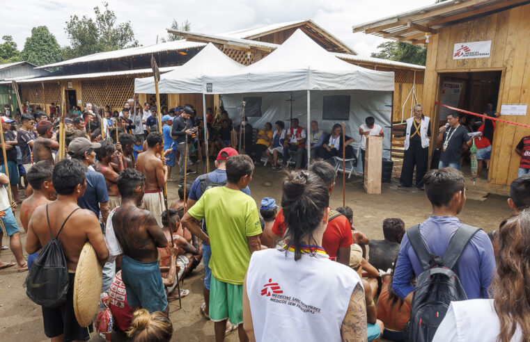 Nova instalação para atendimento médico na Terra Indígena Yanomami é inaugurada com apoio de Médicos Sem Fronteiras