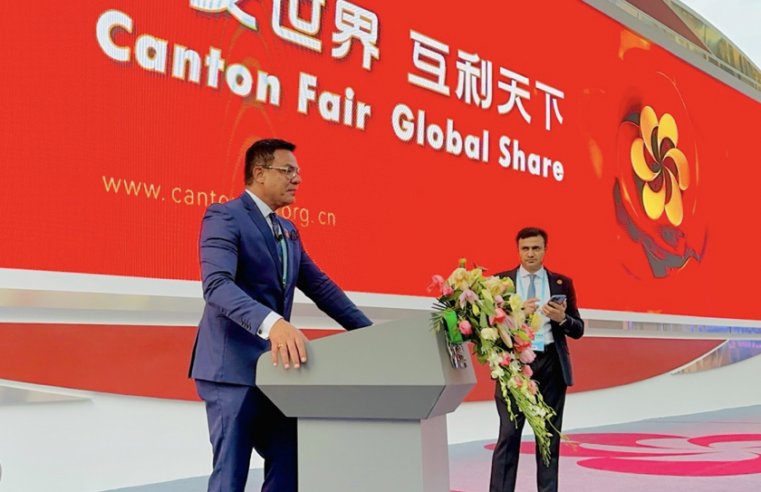 Leandro Monteiro, respeitado empresário Brasileiro é convidado de honra na Canton Fair, a maior feira de negócios da China