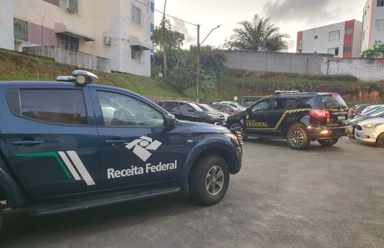 Receita Federal faz operação em Salvador contra suspeitos de fraudar Imposto de Renda; prejuízo chegaria a R$ 16,3 milhões