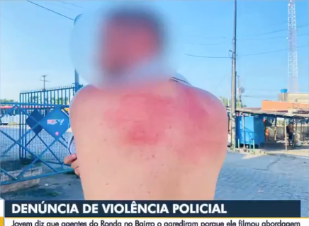 Jovem Denuncia Agressão de Agentes Após Filmar Abordagem Policial em Maceió