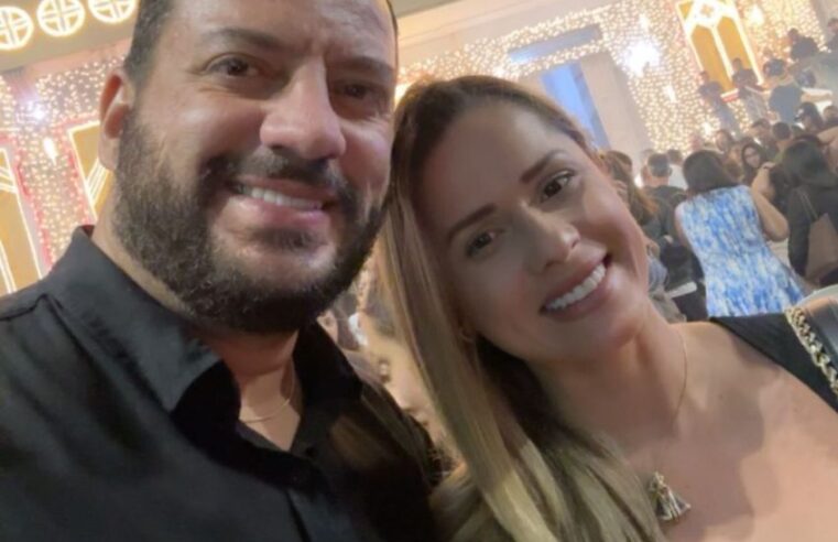 Robson e Agnes Ouro Preto prestigiam abertura do Encantos do Natal em Garanhuns