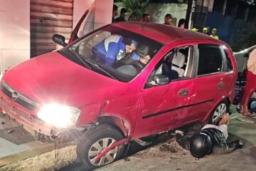 Lei Seca apreende jovem envolvido em acidente após furar blitz