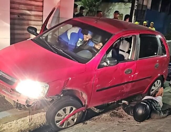 Lei Seca apreende jovem envolvido em acidente após furar blitz