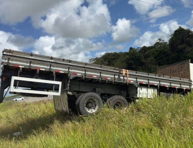 Acidente na BR-101 em Alagoas decorrente de falhas na sinalização