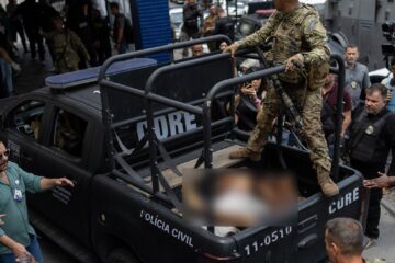 Megaoperação no Rio contra o Comando Vermelho deixa 60 mortos e 81 presos