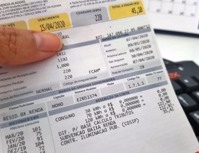 ANEEL implementa bandeira vermelha patamar 1 e diminui custo adicional na conta de luz