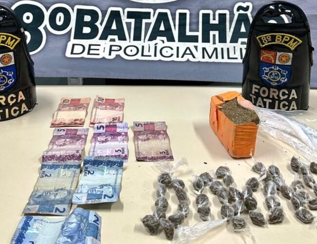 Membro do Comando Vermelho capturado durante ação policial no 8º BPM em Rio Largo