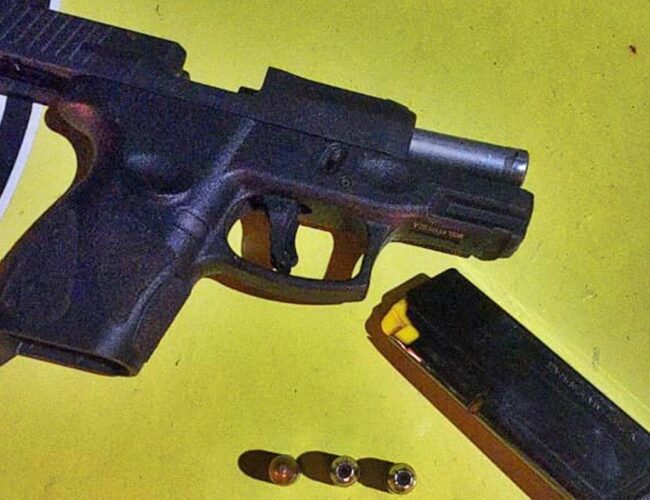 Menor de 15 anos é alvo de atentado e polícia recupera pistola em Campo Alegre