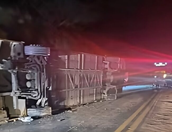Tragédia no percurso de Alagoas a Santa Catarina: Ônibus acidentado deixa cinco vítimas fatais.