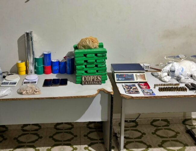 Operação da COPES resulta na apreensão de mais de R$ 120 mil em entorpecentes no interior de Alagoas após denúncia.