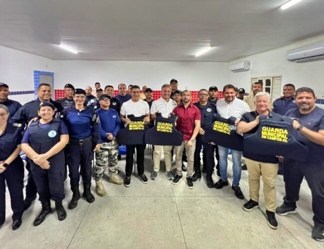 Prefeitura de São Miguel dos Campos investe em modernização da Guarda Municipal com novos recursos tecnológicos e de segurança