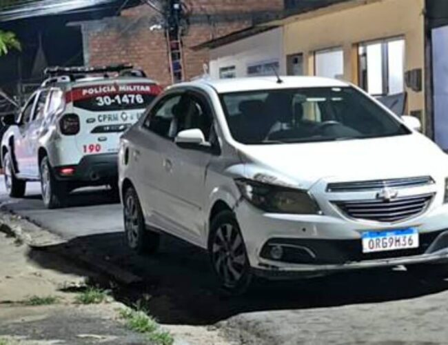 Polícia recupera carro de motorista de aplicativo sequestrado pelo 8º Batalhão