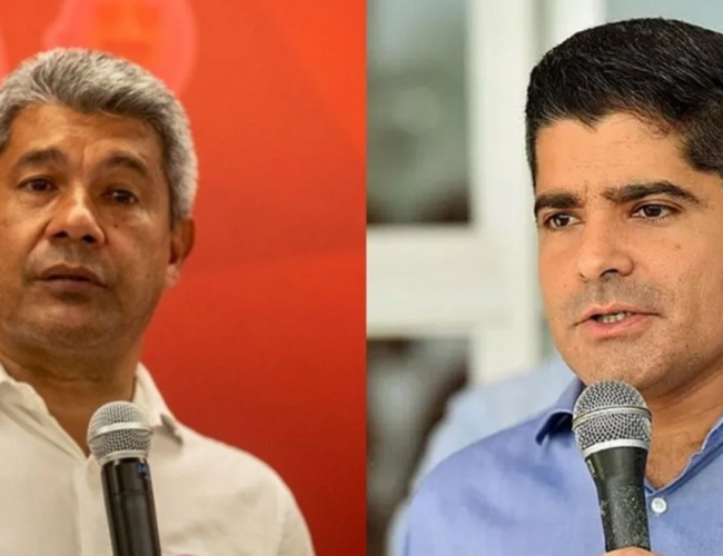 Pesquisa Instituto TML aponta Jerônimo com 52% e ACM Neto com 35,65% na disputa pelo governo da Bahia
