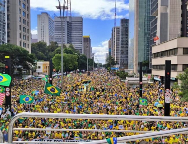 Brasil desperta: manifestações pró-anistia organizadas pela direita miram Lula e STF
