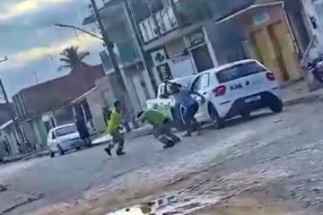Funcionários da BRK são agredidos com facão ao tentar realizar corte de água em cliente devedor – Veja o vídeo!