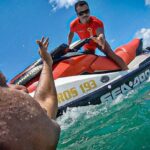 Corpo de Bombeiros realizou mais de 16 mil operações de resgate aquático em fevereiro.