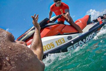 Corpo de Bombeiros realizou mais de 16 mil operações de resgate aquático em fevereiro.