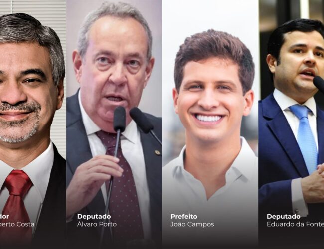 Portal 007 Brasil aponta articulação para 2026 com João Campos, Álvaro Porto, Humberto Costa e Eduardo da Fonte