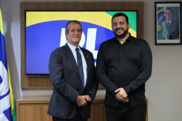 Robson Ouro Preto se reúne com Valdemar da Costa Neto e fortalece articulação para 2026