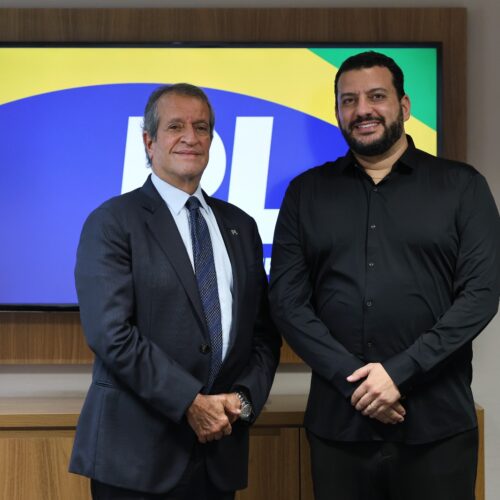 Robson Ouro Preto se reúne com Valdemar da Costa Neto e fortalece articulação para 2026